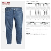 Aláírás: Levi Strauss & Co. Női Örökség 3 High Rise Cutoff rövid