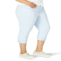 Lee Women's Plus Size Capri