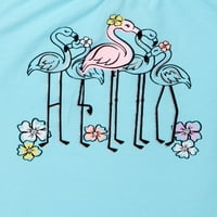 Gyerekek a Garanimals Girls Mi & Match Hello Flamingo Tanks, 3-Pack, Méret 4-10