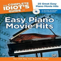 Komplett Idiot útmutatók: a teljes Idiot útmutató Easy Piano Movie Hits: nagy Easy Piano Movie Hits, könyv & CD