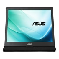 Asus MB169C + 15.6) Full HD LCD Monitor, 16:9, Fekete, Ezüst