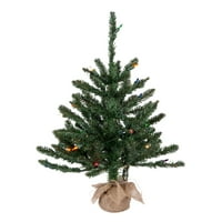 Vickerman 24 Anoka fenyő mesterséges karácsonyfa, Többszínű Dura-lit fények