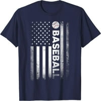 Amerikai zászló Baseball edző póló