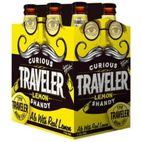 A Traveler Beer Co. kíváncsi utazó Lemon Shandy Ale, Pack, FL OZ