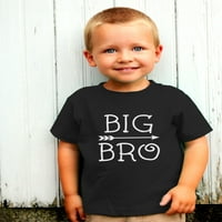 Tstars Big Brother Ifjúsági póló-Tökéletes terhességi bejelentési ajándék-Big Bro grafikus póló fiúknak-kiváló minőségű,