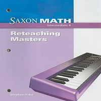 Saxon Math Intermediate 4: Reteaching Masters-Használt Nagyon Jó