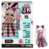 Meglepetés JK Diva Mini divat baba meglepetésekkel, nagyszerű ajándék 6 év feletti gyerekeknek