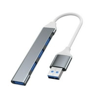 Haykey Mini USB Hub kiterjesztések, Port USB USB Adapter állomás, Ultra Slim hordozható adatközpont, USB elosztó alumínium