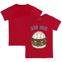 Kisgyermek Apró Fehérrépa Piros Boston Piros Így Burger Póló