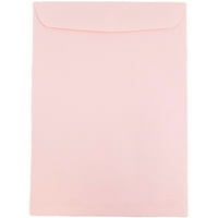 Papír nyitott végű borítékok, baba rózsaszín, csomagonként
