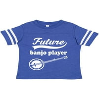 Inktastic Future Banjo Player Childs zenei ajándék kisgyermek fiú vagy kisgyermek lány póló