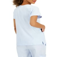 Hanes ComfortFit Stretch Női és Női Plusz Vneck Rib Scrub Top