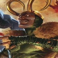 Marvel Comics-Loki-Siege Borító Fali Poszter, 22.375 34