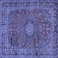 Ahgly Cég Mosható Beltéri Téglalap Perzsa Kék Hagyományos Terület Szőnyegek, 4 '6'