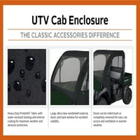 Klasszikus kiegészítők QuadGear UTV Roll Cage Top, illik Kawasaki Mule 600, 610, 4x4, XC, Fekete