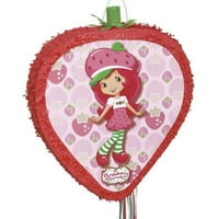 Egyedi iparágak Red Strawberry Shortcake 16.5 Pull-String Pinata