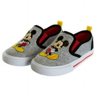 Disney Mickey Mouse Kisgyermek Fiúk Csúszka Vászon Cipők-Mickey Mouse, 6