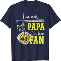 Férfi nem csak a Papa vagyok Fan büszke Softball Nagypapa póló