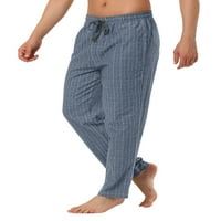 Egyedi olcsó férfiak alváshorgó -flanel húzószalagos nyomtatott pizsama nadrág