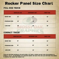 Mossy Oak Graphics 10007-TS-BI Break-Up Infinity 16 18 ' Rocker Panel álcázó készlet