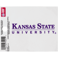 RICO engedéllyel rendelkező kollégiumi újrahasznosítható statikus ragasztó -matrica Kansas Állami Egyetem, 1. CT