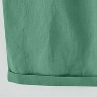Pgeraug nadrág női Pamut vászon pitypang nyomtatási rövidnadrág Fűzés strand edzés Pocket Lounge könnyű Capris rövidnadrág