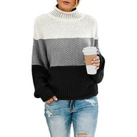 Guzom Pulóver nőknek eladó-női pulóverek divatos laza alkalmi Felsők Felsők Újdonságok Fekete Méret 12