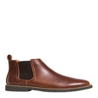 Fiúkszarvas szarvasok Zane Chelsea Boot Redwood Dark Brown Simuled Bőr m