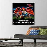 Arizona Cardinals - Point Stance Wall poszter push csapokkal, 22.375 34